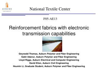 Reinforcement fabrics with electronic transmission capabilities