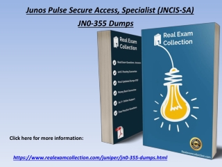 (PDF) New JN0-355 PDF Dumps - Realexamcollection