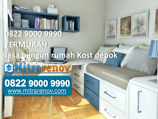 0822 9000 9990, TERMURAH, Jasa bangun rumah Kost depok