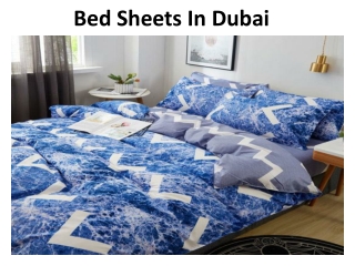 Best Quality Of Bed Sheets In Dubai