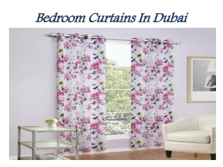 Get Premium Bedroom Curtains In Dubai