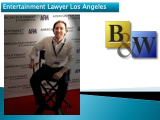 Entertainment Lawyer Los Angeles