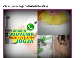 Olx Kerajinan Jogja 0838·4061·2744[wa]