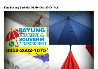 Foto Payung Terbalik 083840612740[wa]