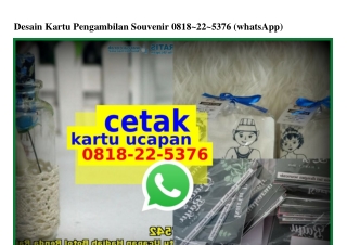 Desain Kartu Pengambilan Souvenir 0818·22·5376[wa]