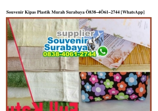 Souvenir Kipas Plastik Murah Surabaya 0838406I2744[wa]