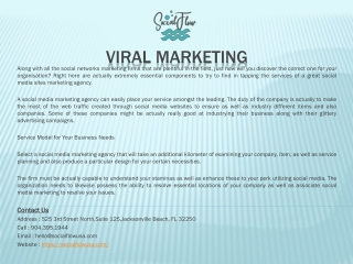 Viral Marketing