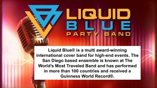 Los Angeles Cover Band - Liquid Blue