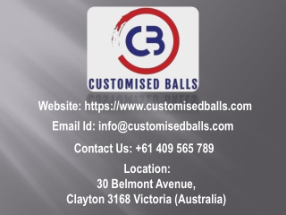 Custom Rugby Ball in Australia