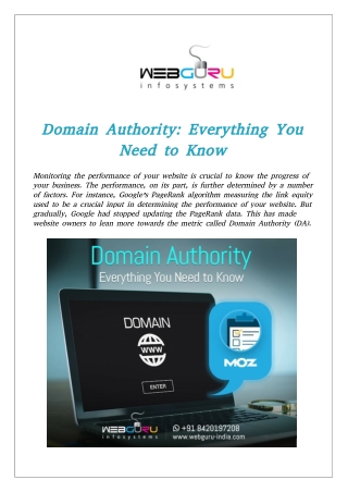 FAQ on Domain Authority and Tips to Improve It
