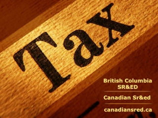 British Columbia SR&ED - Canadian Sr&ed