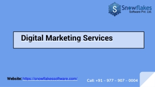 Digital Marketing Services