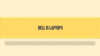 Dell i5 Laptops- Latest Offers on Dell i5 Processor Laptops Online