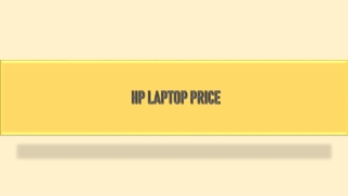 Buy HP laptops online at Best Prices on Bajaj Finserv EMI Store.
