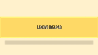 Buy Lenovo Ideapad online at Best Prices on Bajaj Finserv EMI Store.