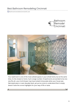 Bathroom Remodel Cincinnati