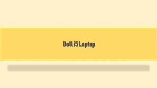 Buy Dell i5 Laptops online at Best Prices on Bajaj Finserv EMI Store.