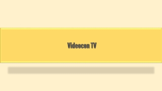 Videocon TV