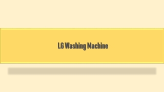 Buy LG Washing Machine Online at Best Prices on Bajaj Finserv EMI Store.