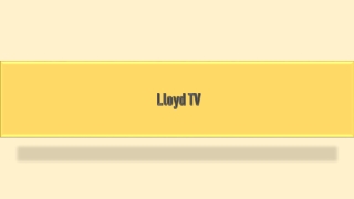 Lloyd TV - Latest offers on Lloyd TV online