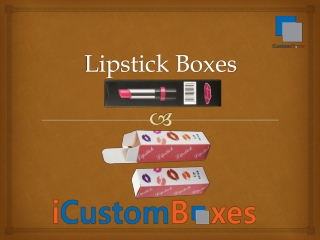 Lipstick Boxes