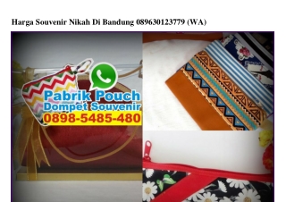 Harga Souvenir Nikah Di Bandung 0896–3012–3779[wa]