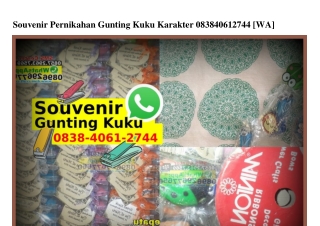 Souvenir Pernikahan Gunting Kuku Karakter 0838.4061.2744[wa]