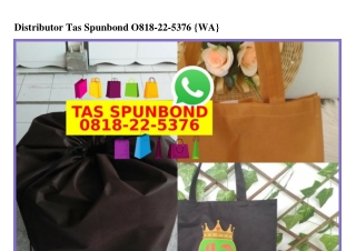 Distributor Tas Spunbond 08I8.22.5376[wa]