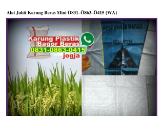 Alat Jahit Karung Beras Mini O831O863O415[wa]