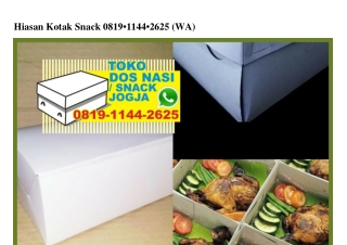 Hiasan Kotak Snack 0819–1144–2625[wa]