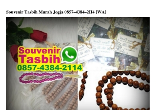 Souvenir Tasbih Murah Jogja Ö857–4384–2II4[wa]