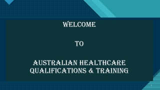 Aged Care Training Melbourne