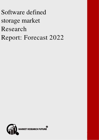 Software defined storage market share