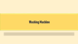 Buy the latest Washing Machine Online at Best Prices on Bajaj Finserv EMI Store.