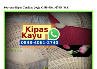 Souvenir Kipas Cendana Jogja 0838 4061 2740[wa]