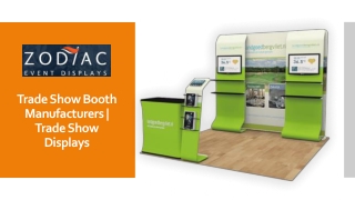 Trade Show Booth Manufacturers | Trade Show Displays | Zodiac Displays
