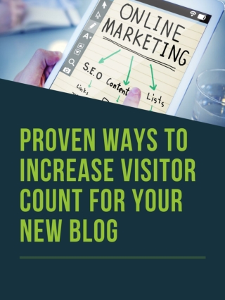 Increase Visitor Count For Your New Blog