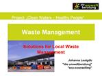 Waste Management