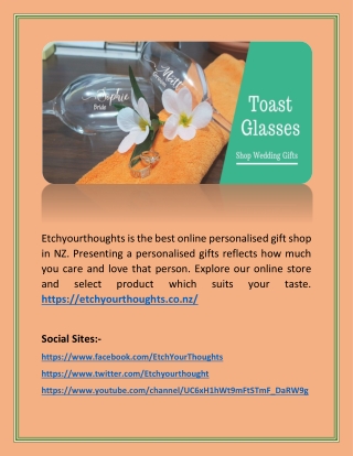 Best Online Personalised Gifts Shop in NZ