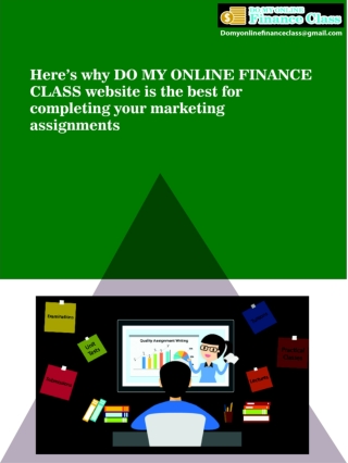 Here’s why DO MY ONLINE FINANCE CLASS website is the best for completing your marketing assignments