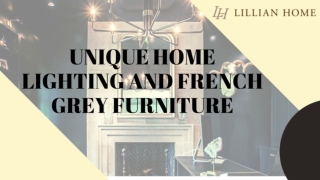 Elegant French Grey Furniture | Luxurious Home Decor