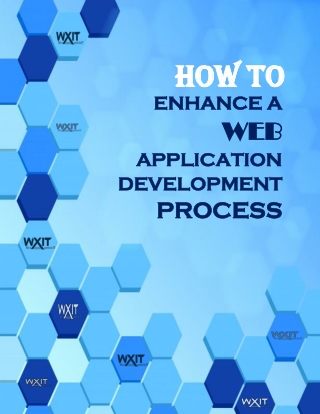 How to Enhance a Web Application Development Process?