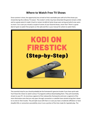 mobdro firestick