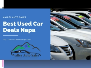 Best Used Car Deals Napa