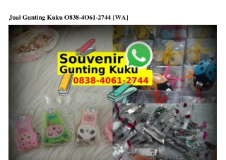 Jual Gunting Kuku 0838·4061·2744[wa]