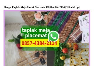 Harga Taplak Meja Untuk Souvenir Ô857_4384_2114[wa]