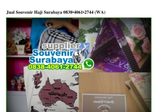 Jual Souvenir Haji Surabaya 0838~4061~2744[wa]