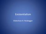 Existentialism