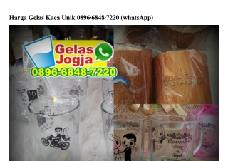 Harga Gelas Kaca Unik O896~6848~722O[wa]