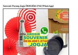 Souvenir Payung Jogja O838-4O61-2744[wa]